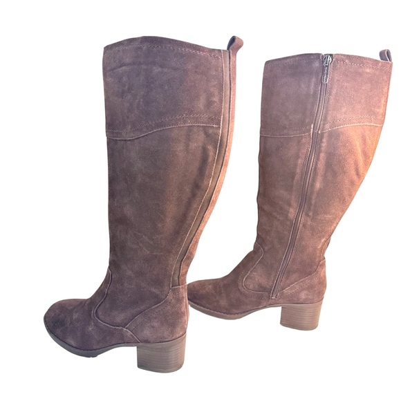 Easy Spirit Women’s Grazes Tall Boot Brown Suede Size: 7 - Picture 5 of 16